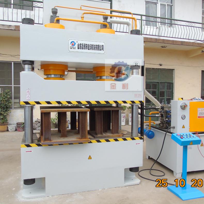 0直不钢水箱成型油压机 80吨三梁四柱液销压机 800锈t四柱压力机