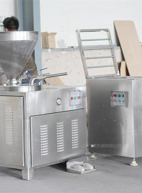 机销全自动灌肠机用 香肠腊肠液压灌肠 商厂家直ZJN全自动液压灌