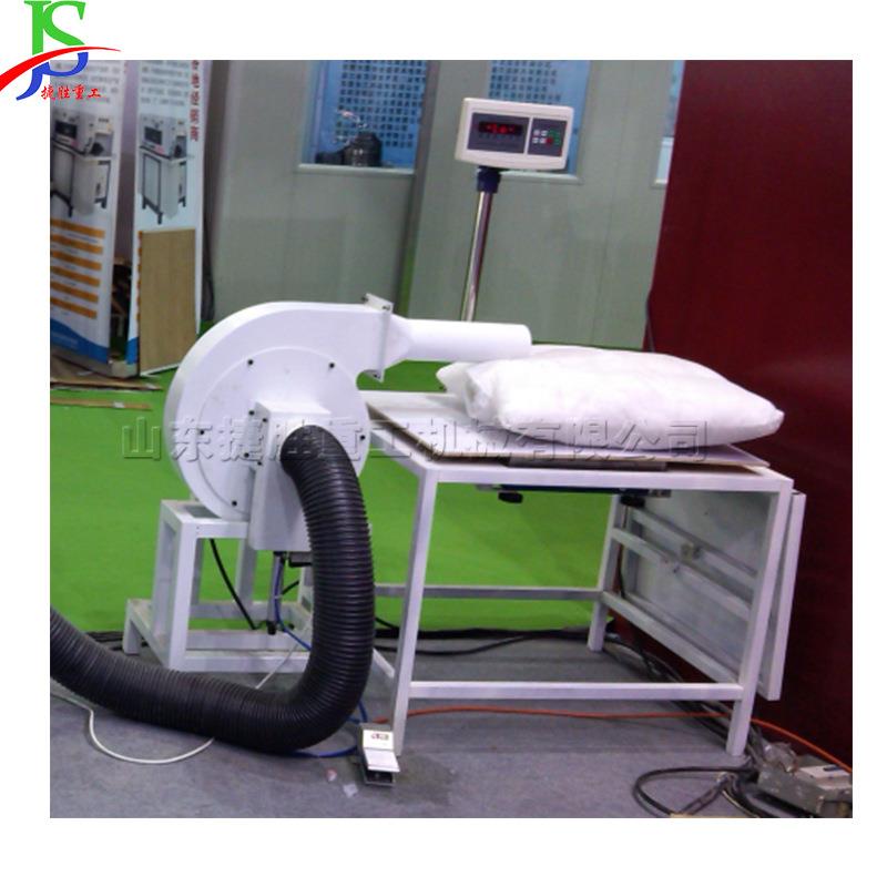 小型式泡沫800子填充机 沙粒发坐垫海绵上棉机 PP立棉短纤冲绒维