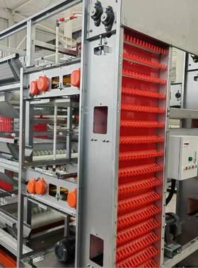 大叠蛋鸡笼全饲自动蛋鸡自养鸡设层备养鸡场全动清RWY粪喂料养鸡