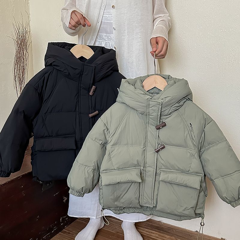 加厚男2025新款儿童中大羽绒服