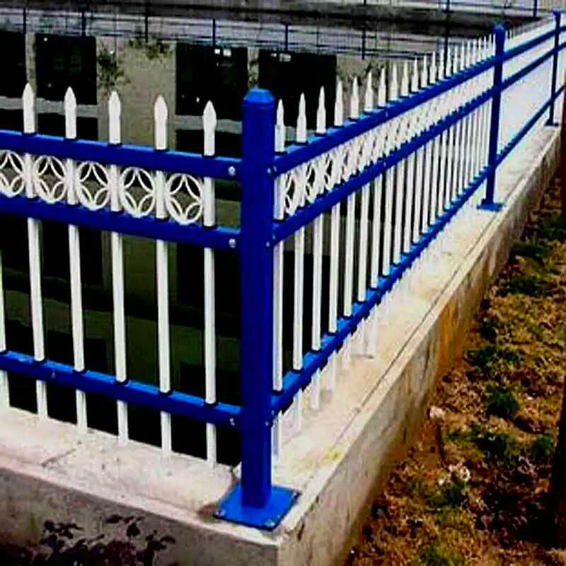 锌钢护栏庭院围栏不锈钢防护栏户外道路围墙小区公园铁艺金属栅栏