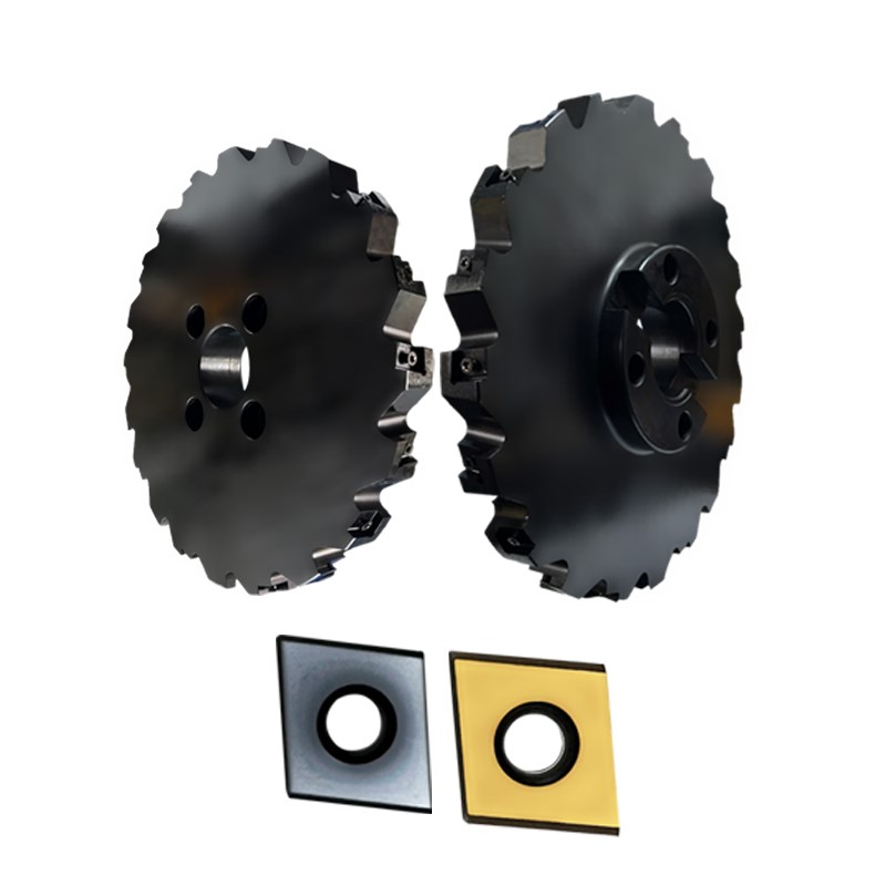 可转位三面刃35J9D 35J9K开槽铣刀盘立装数控刀片CNE44YCNE454