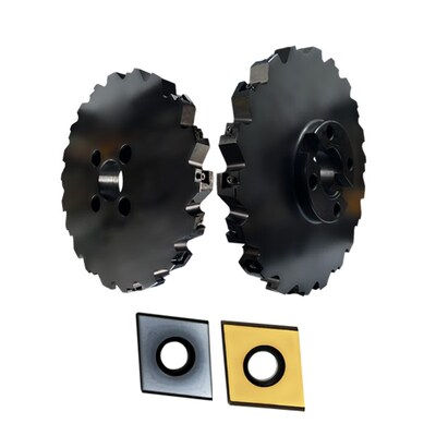 可转位三面刃35J9D 35J9K开槽铣刀盘立装数控刀片CNE44YCNE454