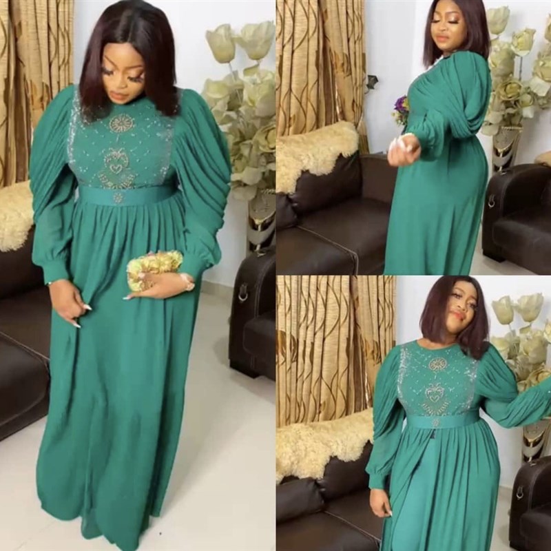 现货African Clothes for Women 2021 Summer Fashion African Wo