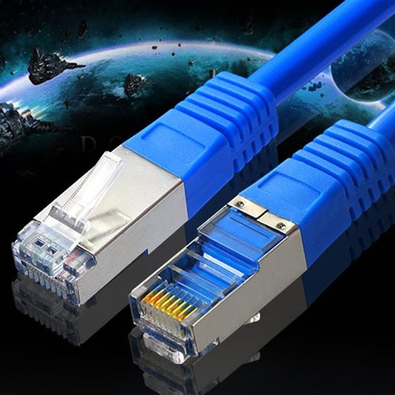 20米 六类屏蔽跳线 无恙铜机制铝箔屏蔽机房网线