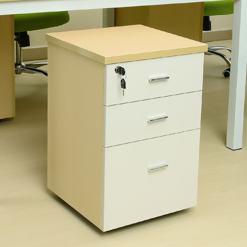 速发下圳带锁抽动柜移屉办公柜矮柜桌深柜A4文件柜资料柜储物柜收