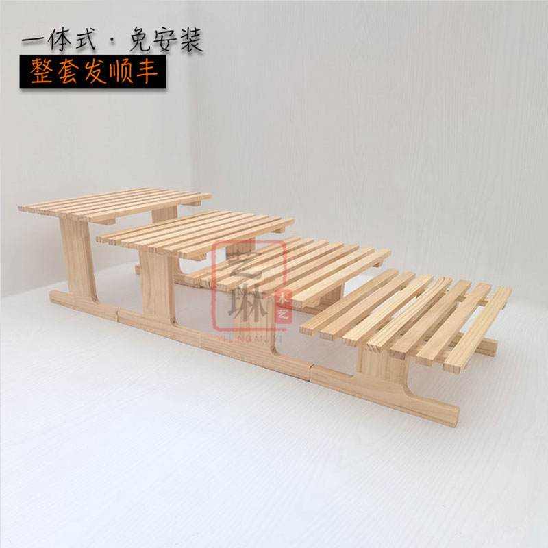 速发面包店展示货架松组木合架商烘焙糕点甜点子超多用途实木西点