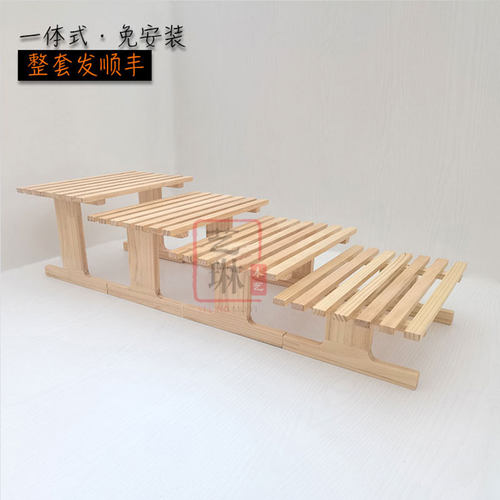 速发面包店展示货架松组木合架商烘焙糕点甜点子超多用途实木西点
