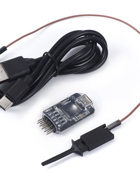 速发F你逻辑分析CTYPE 仪接口单片机M 迷PGA调试工具24M采样8通道