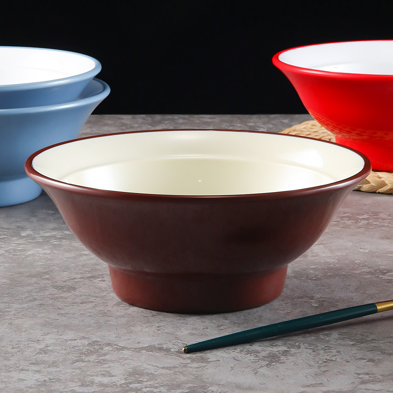 速发密胺牛肉面碗面馆专用碗瓷麻汤碗大碗仿辣烫碗刀削面碗面条碗