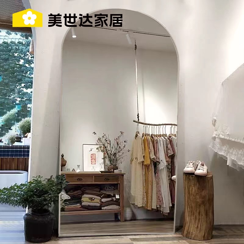 速发服装店专用试地镜直播全身镜穿衣镜大衣镜家用落镜子家用