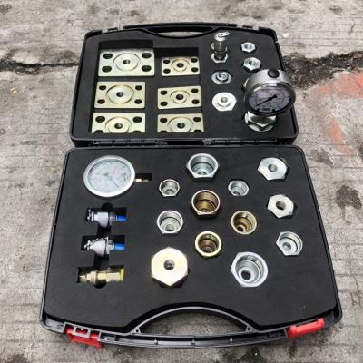 速发。配掘机维修检测走压油泵压力表行液分挖阀管路测压堵头堵板