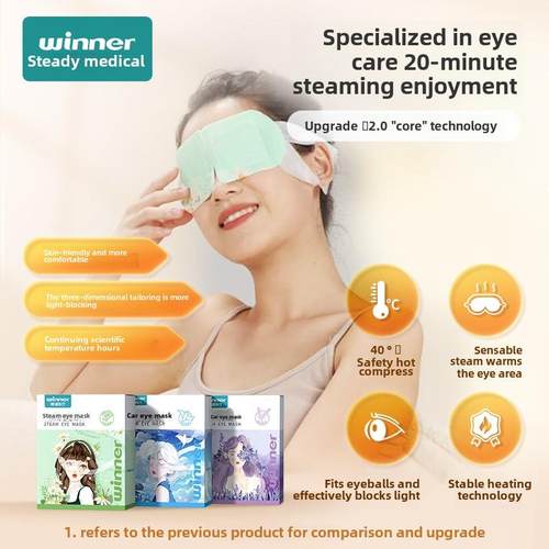 【专家专属】强力蒸汽眼罩缓解眼部疲劳，热敷，睡眠遮阳，加热加