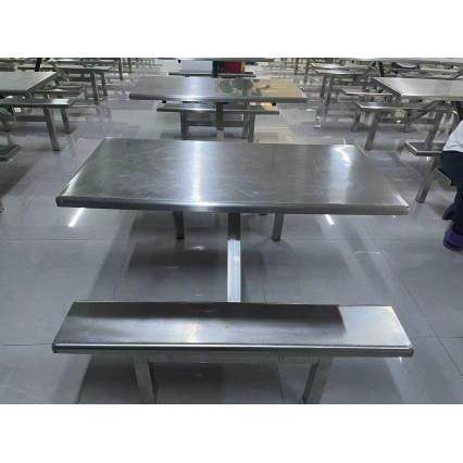广东广州工地学校食堂不锈钢桌椅组合公司员工长方形餐桌201和304,金属材料及制品,钢板,淘宝优惠券,粉丝福利购,淘宝优惠卷