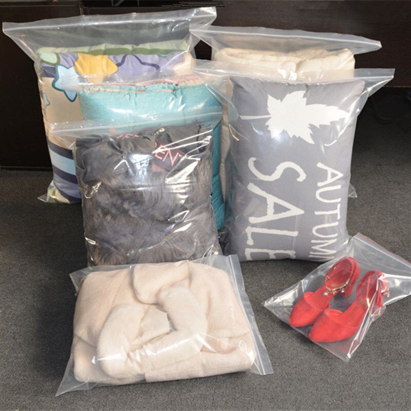 速发大号自袋袋透密旅行收纳袋被褥衣物内衣整理包装袋明封封袋