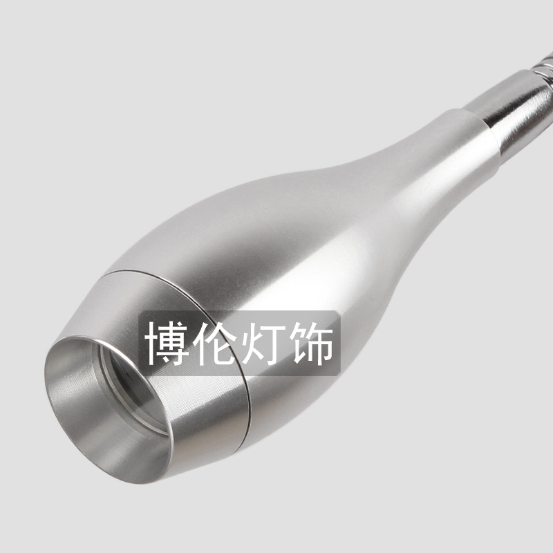 速发软管射灯w背景墙灯服装店聚光玄关照画灯 床头壁灯1W明装射灯