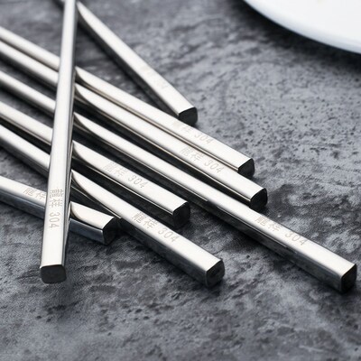 速发方祥04不锈钢筷圆用防滑上方下家礼品全龙空心筷子