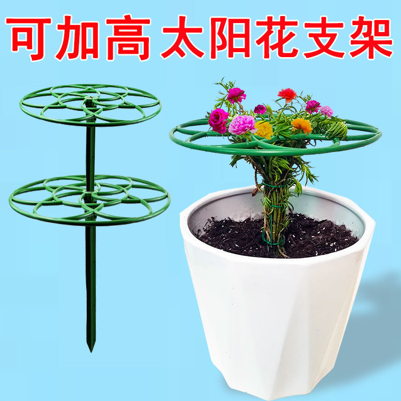 速发太花棒棒糖造型支架叶仙人掌蟹爪兰接嫁用单层多层支撑爬藤花