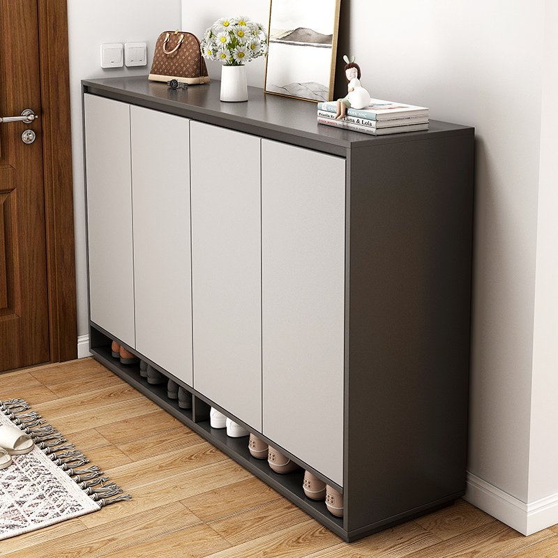 速发鞋柜家用门口玄关柜一入大容量体户台靠墙鞋子收纳架物柜鞋储