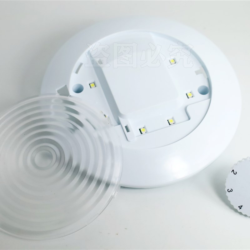 速发电冰箱灯泡圆形灯220v冷藏室内照明灯保鲜室吸顶灯圆灯6灯通