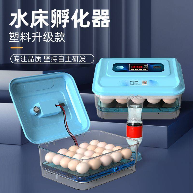速发芦丁鸡智化器小型家用全自动鹌能小鸡孵鹑鸭子鹅孵化机水床孵