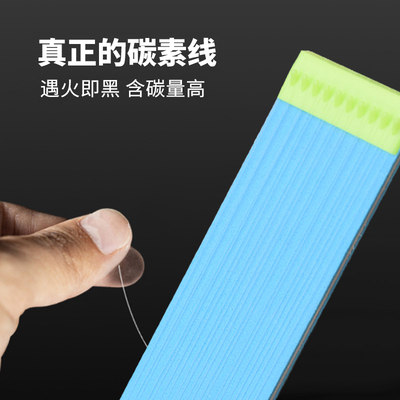 速发罗非 子线双钩 手工绑好成品软碳线碳素线飞磕白袖无倒刺