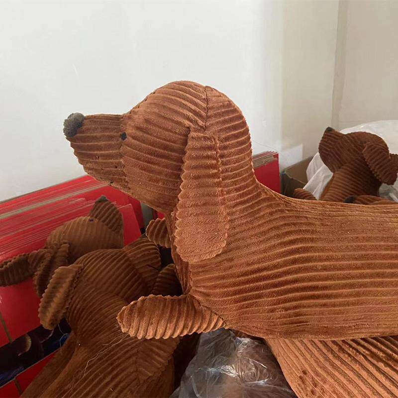 速发Dog+Pillow+Gift+情侣短腿腊肠狗抱枕靠垫毛绒具
