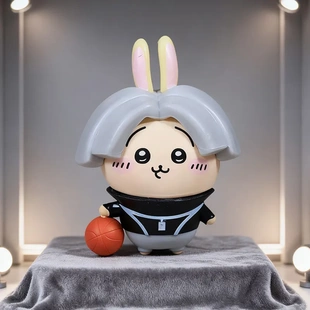 车载中控屏幕鸡你太美摆件创意恶搞ikun小黑子仪表台蔡徐坤坤手办