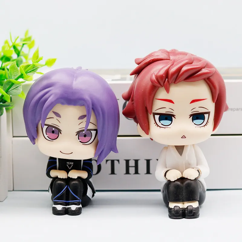 蓝色监狱大头公仔御影玲系师冴师凛士郎动漫桌面模型周边手办摆件