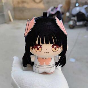 二次元偏偏宠爱同人玩偶10cm孟听努努印花体高颜值棉花娃娃小挂件