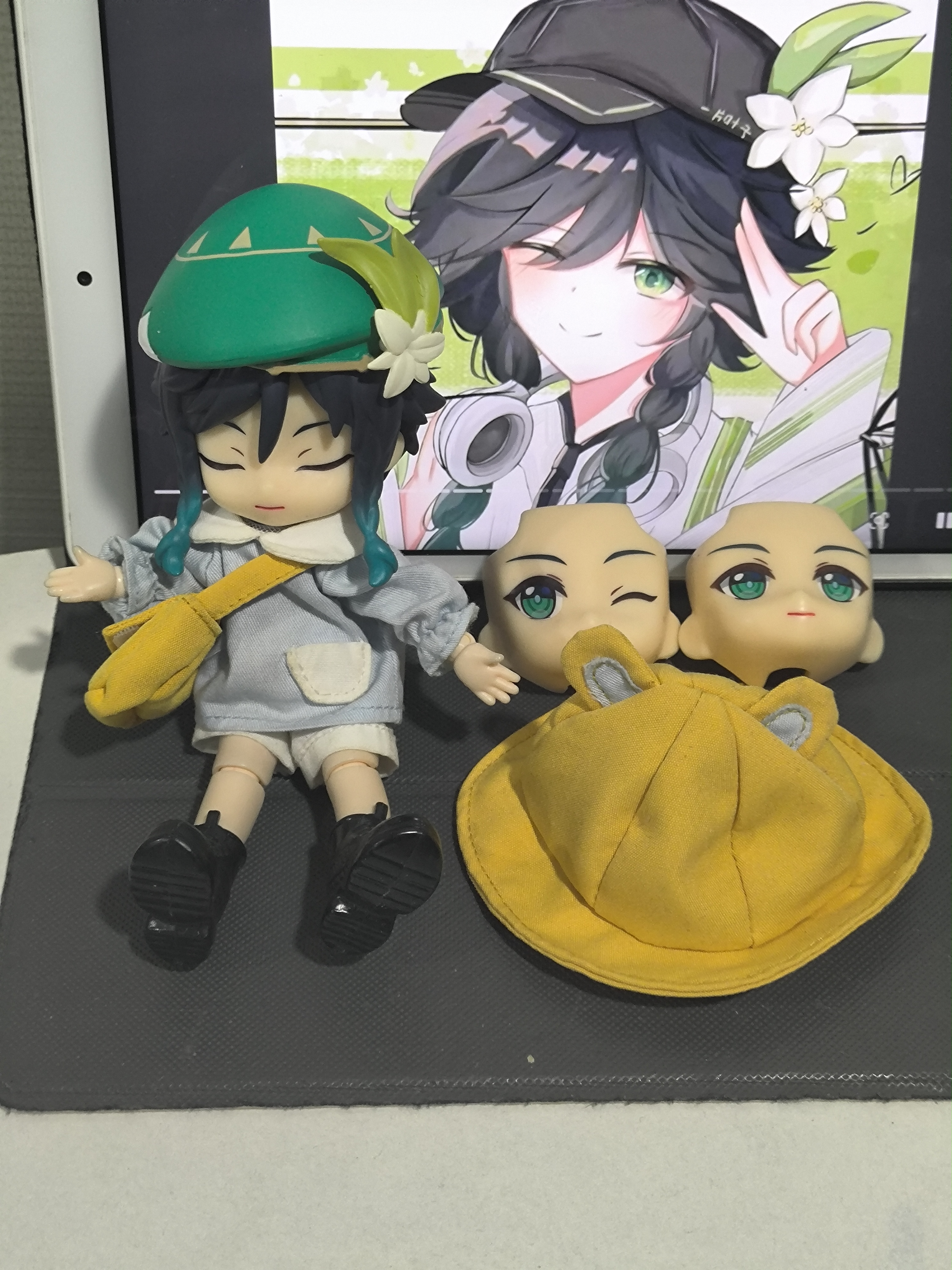 原神温迪幼稚园娃衣可爱ob11粘土bjd娃娃手办现货12分娃娃手办