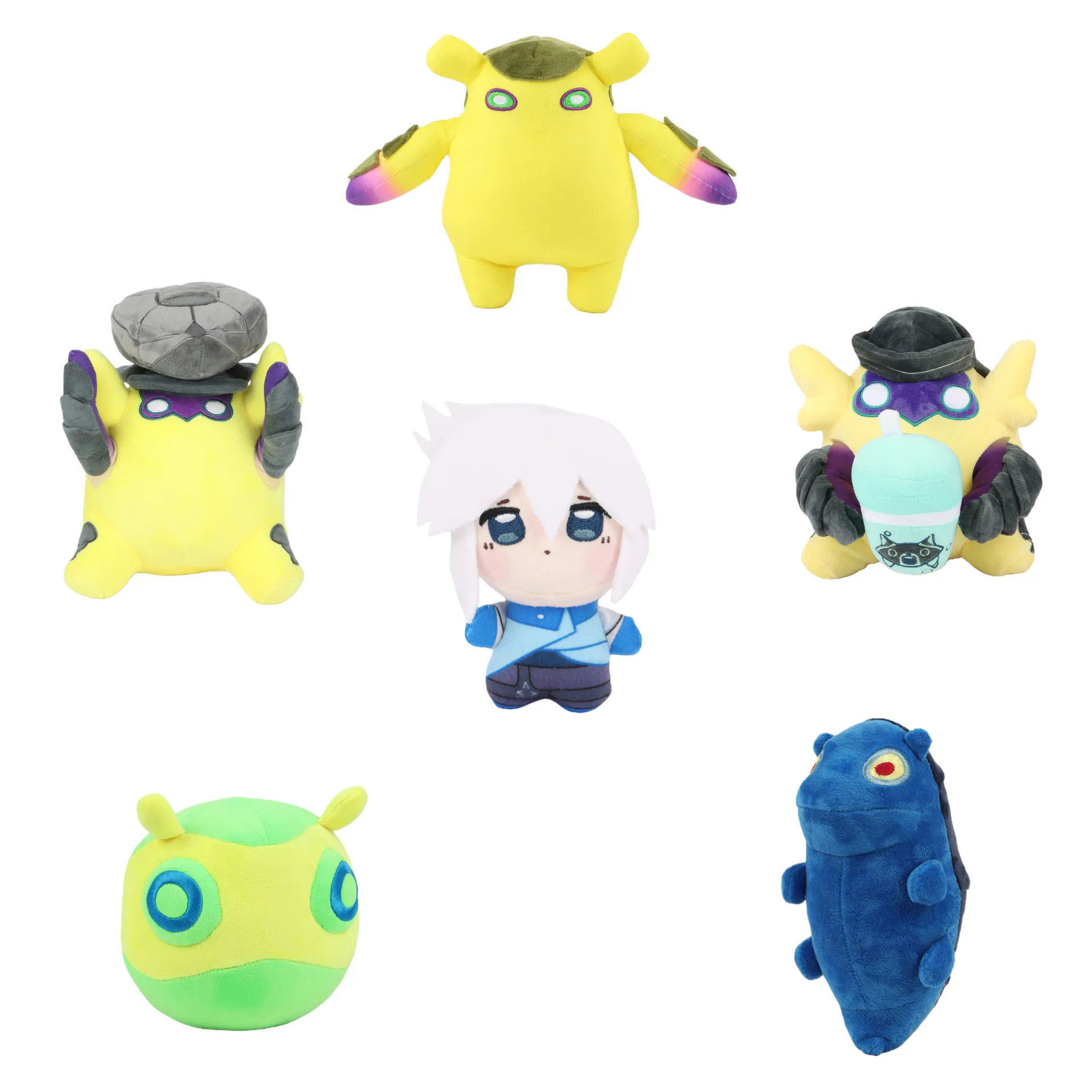 新品VALORANT皮蛋卡通玩偶无畏契约瓦罗兰特Gekko周边毛绒公仔