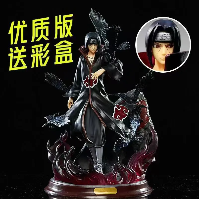 火影忍者双头乌鸦殿堂鼬晓组织GK宇智波鼬雕像摆件动漫周边手办
