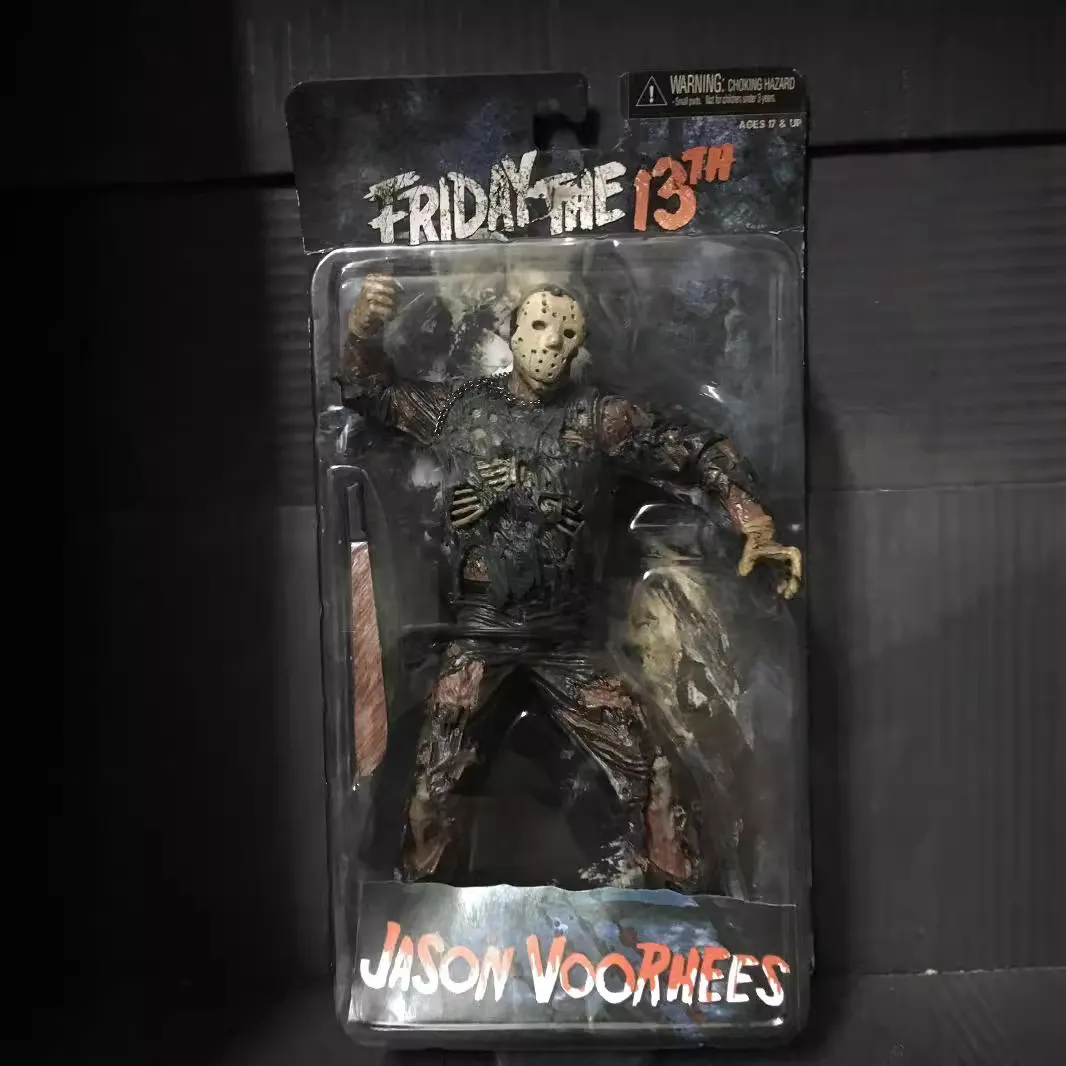 NECA 黑色星期五 jason 绿衣杰森 恐怖名人堂 可动手办模型