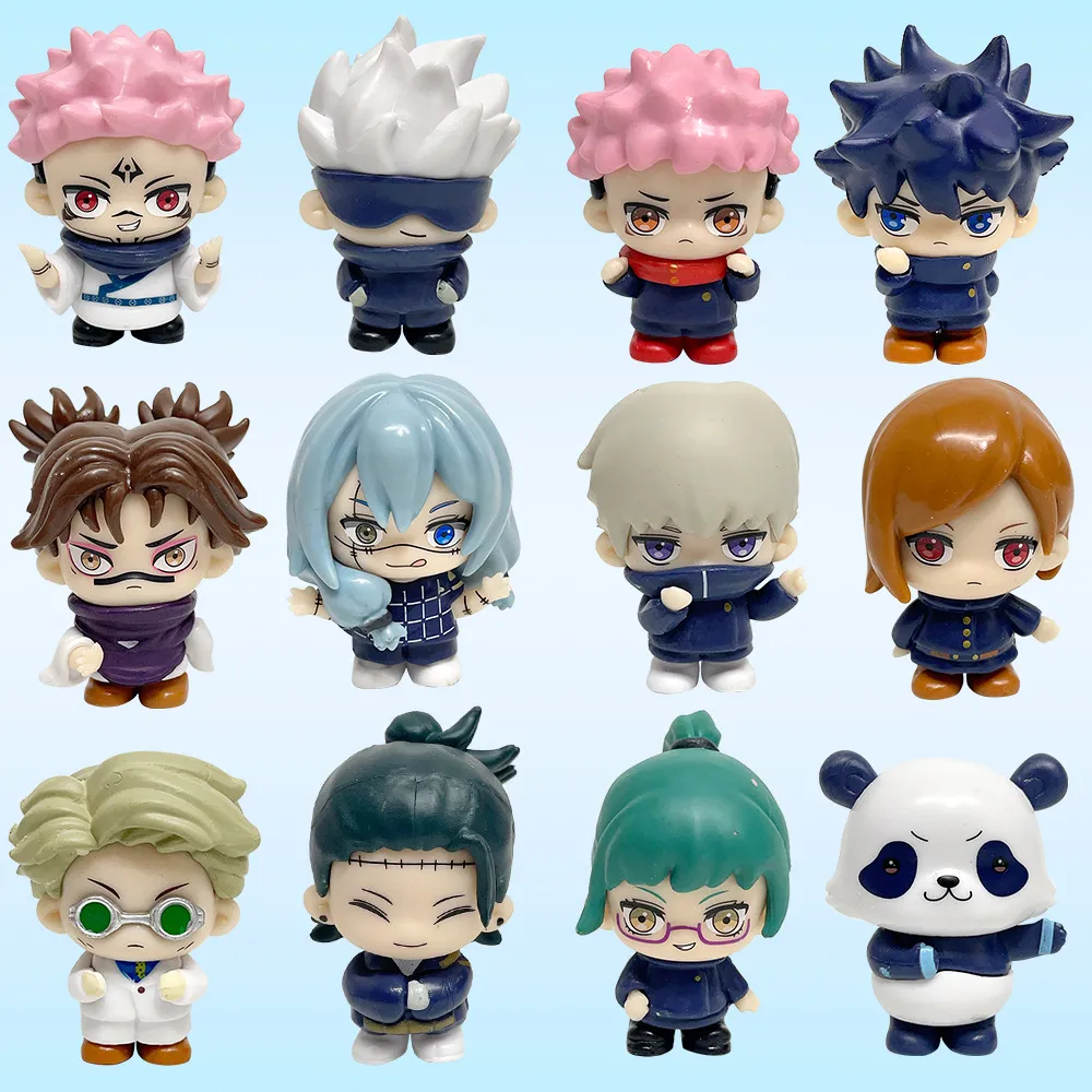 咒术回战盲盒手办第二季日常q版手办公仔五条悟周边桌面摆件礼物