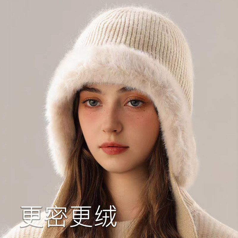 ConciseKite毛线帽户外女冬保暖