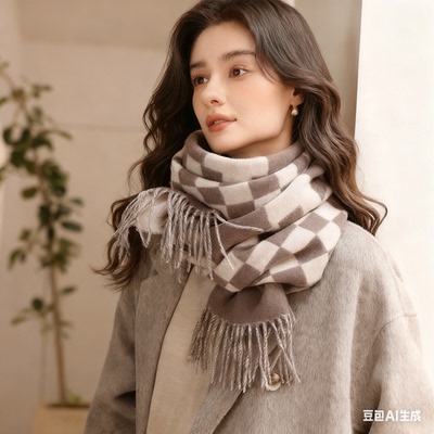 ConciseKite纯羊毛围巾礼盒