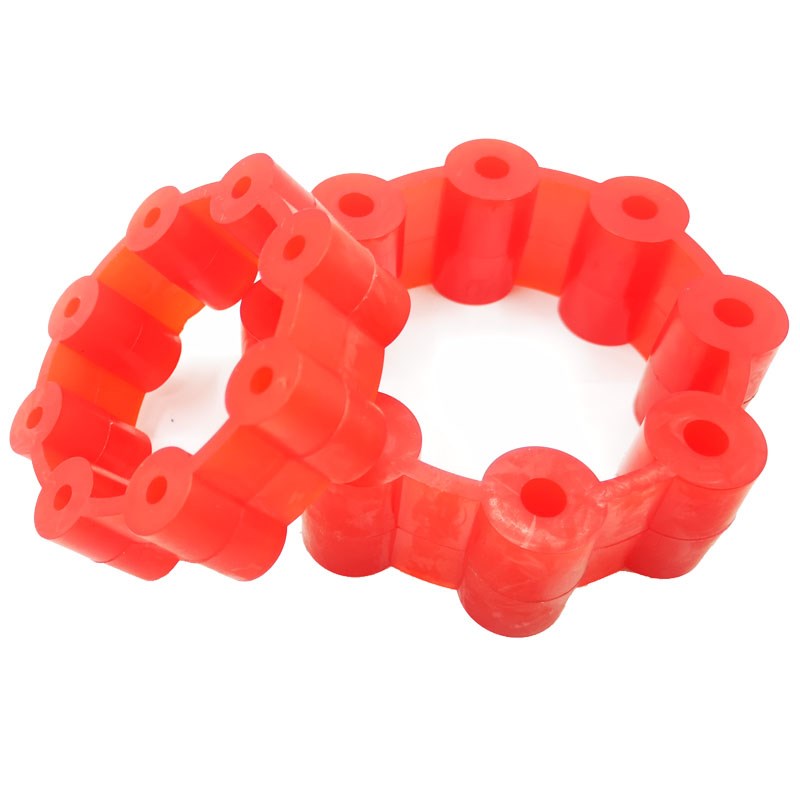 橡胶缓冲垫CC铁芯联轴器MH芯型弹性体梅花减震垫胶垫厂家直销耐用