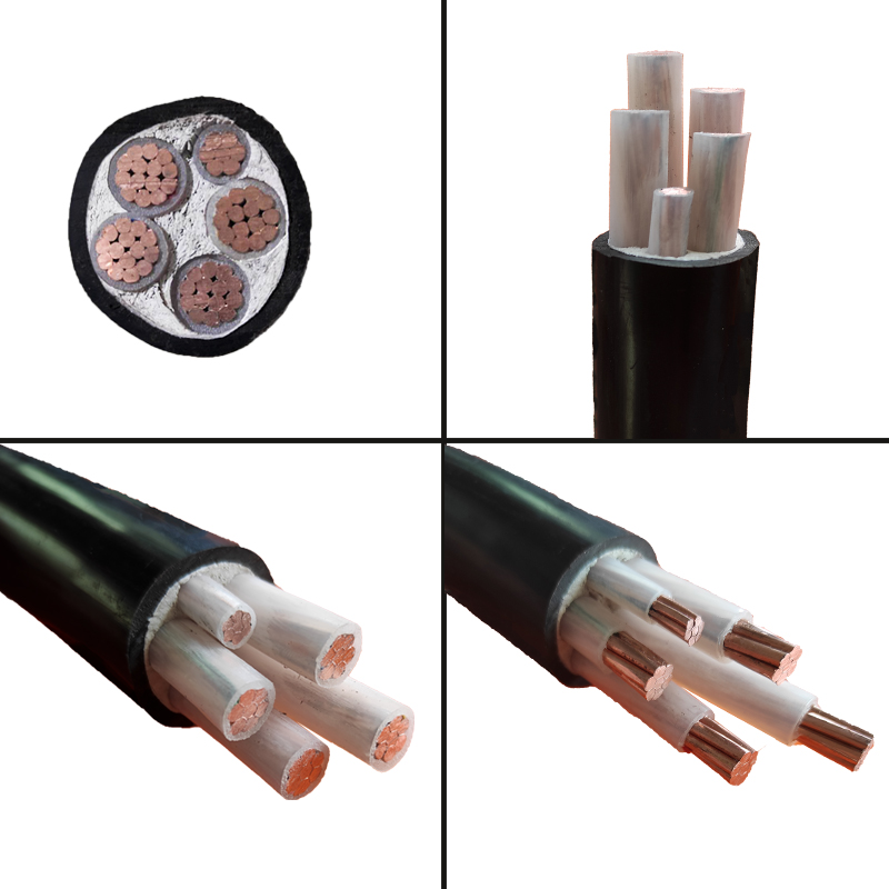 YJV国标中策永通铜芯电缆线2/3/4/5芯x10/16/25/35平方铜电缆