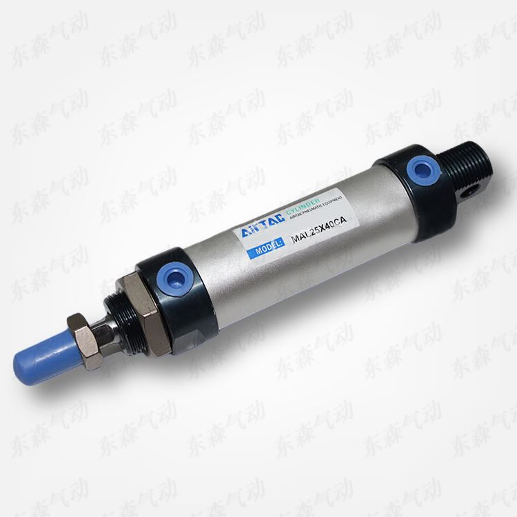 亚德客MAL16/MAL20X25X50X75X100X125X150X175X200SCA/SU迷你气缸