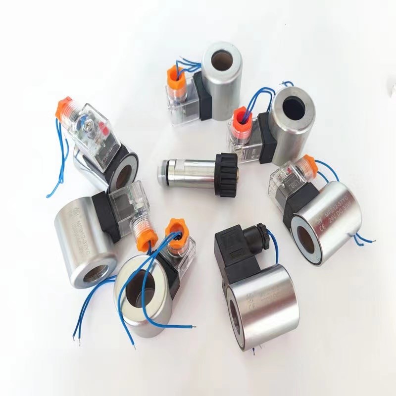 MFB12-37YC/AC220液压电磁阀线圈MFZ12-37YC/DC24V内孔23长51 30W