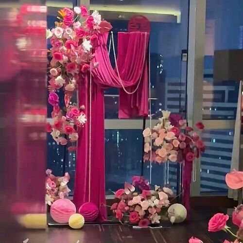 绒布厂家210g荷兰绒天鹅绒丽丝绒沙发布料抱枕束口袋婚庆背景布