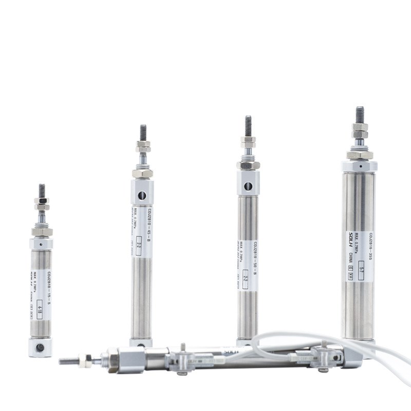 PB不锈钢微型迷你气缸小型气动CDJ2B12/16-10/15/20/30/50/100-B