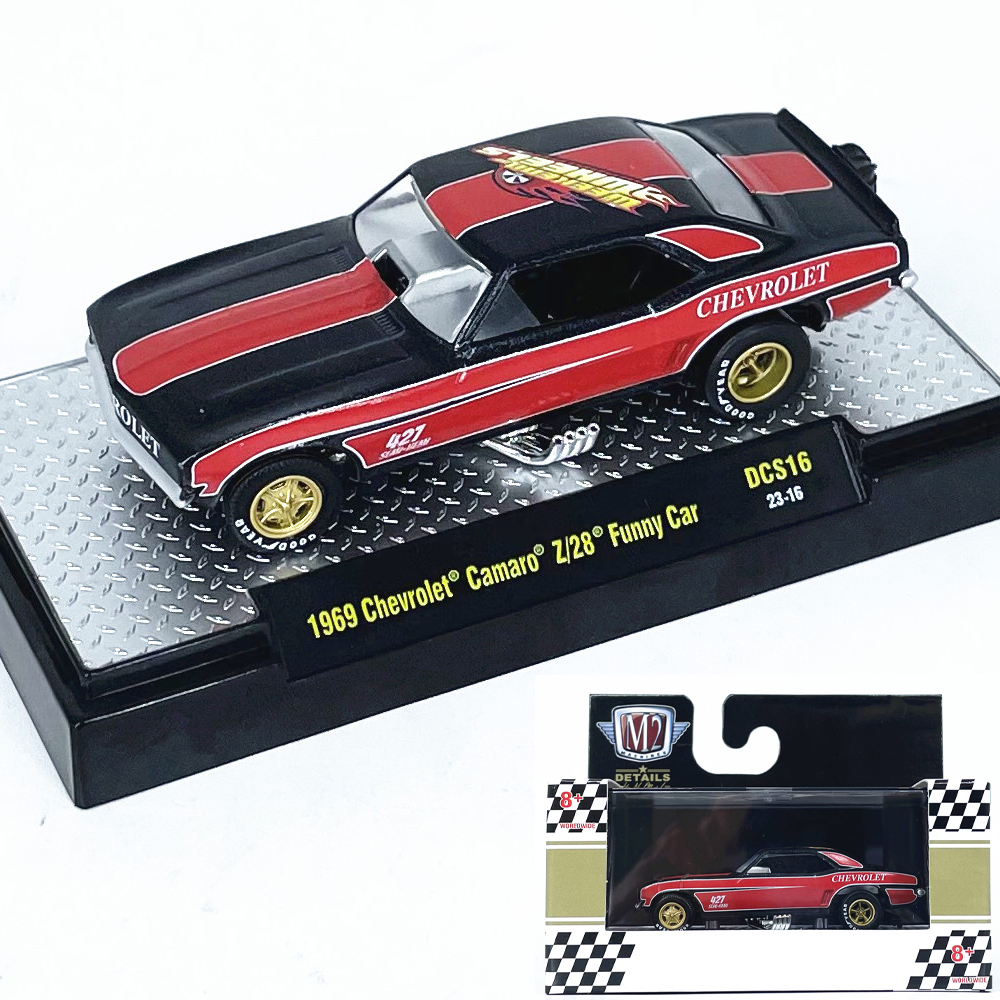 1:64M2车模1969雪佛兰科迈罗Z28仿真合金汽车模型收藏摆件