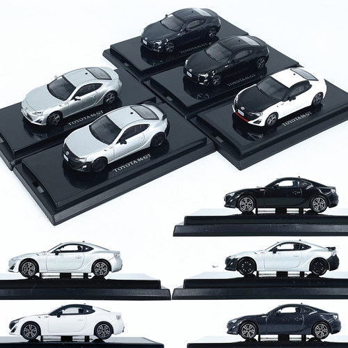 1:64丰田86GT仿真车模TOYOTA AE86合金汽车模型静态摆件收藏
