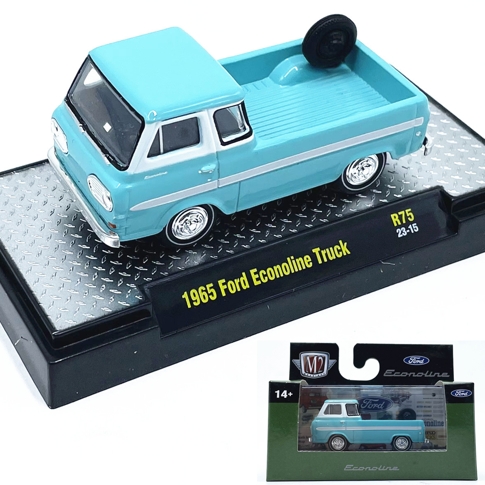 1:64M2车模1965福特EconolineTruck卡车仿真合金汽车模型收藏