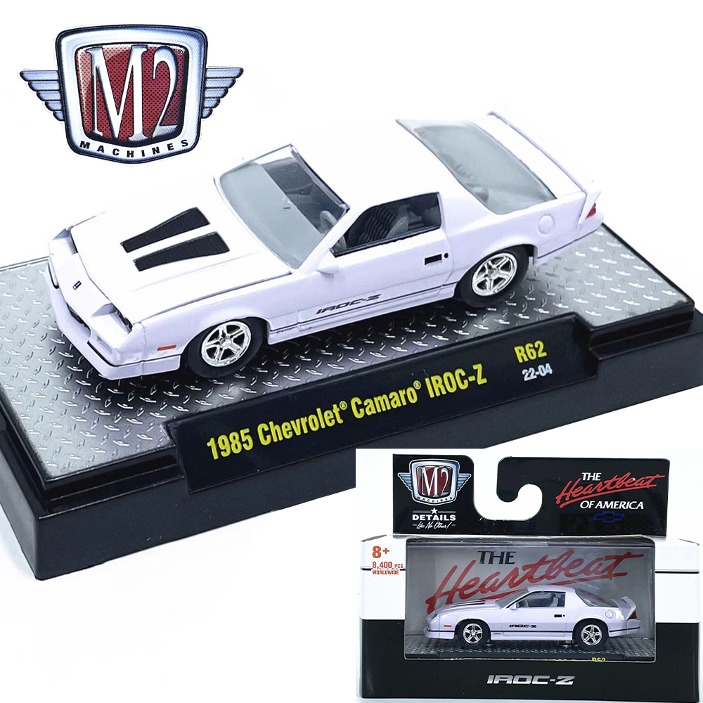 1:64M2车模1985雪佛兰科迈罗IROC-Z跑车仿真合金车模型收藏摆件