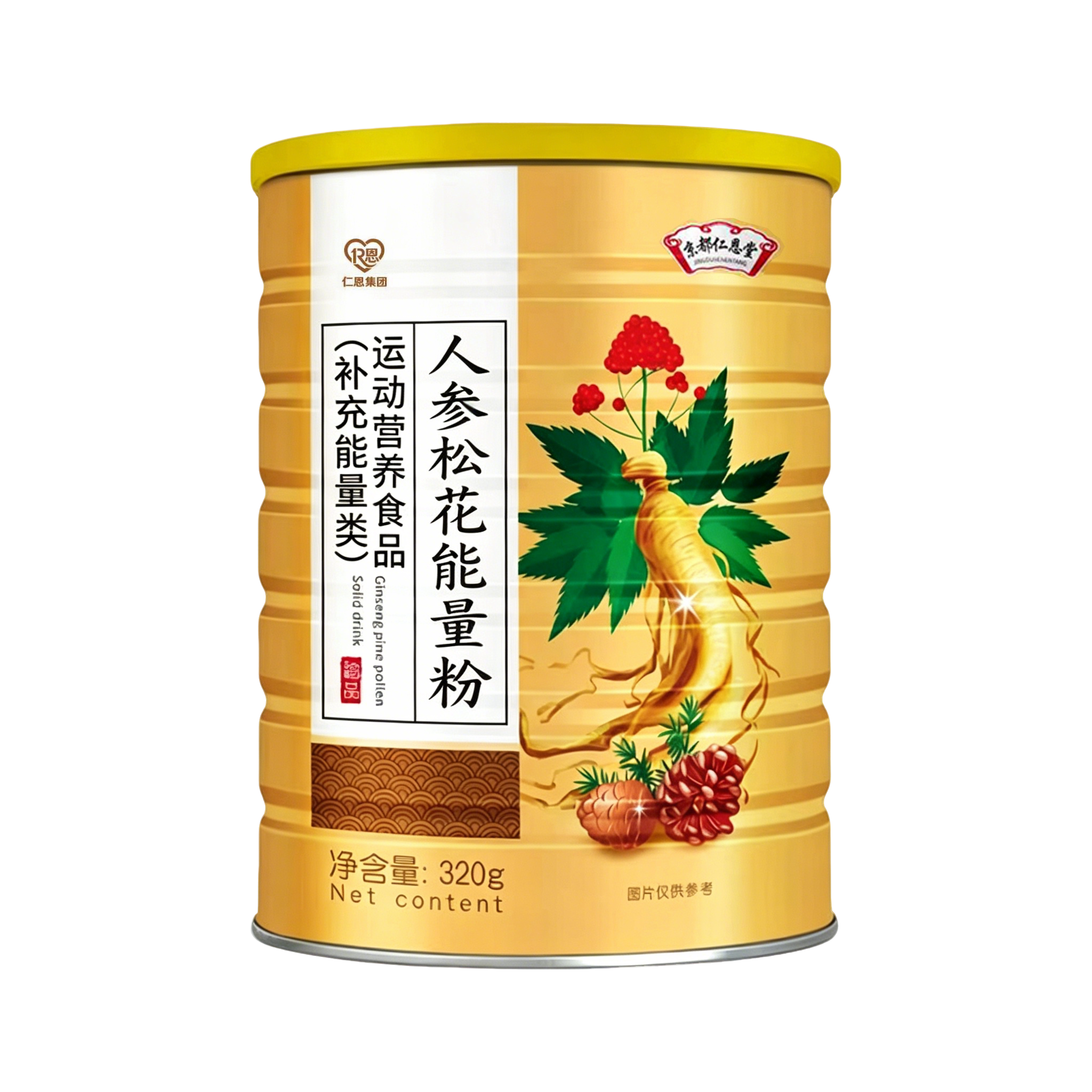 京都仁恩堂人参松花能量粉