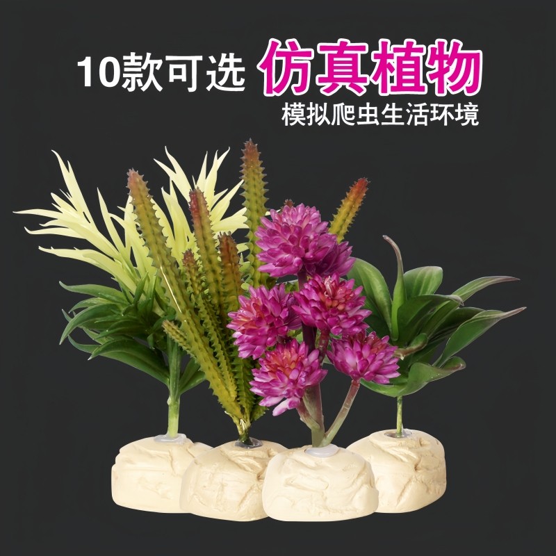 NOMOYPET诺摩多种类装饰性造景仿真植物爬宠陆龟蜥蜴蛇爬虫雨林箱,宠物/宠物食品及用品,爬宠躲避/造景,淘宝优惠券,粉丝福利购,淘宝优惠卷